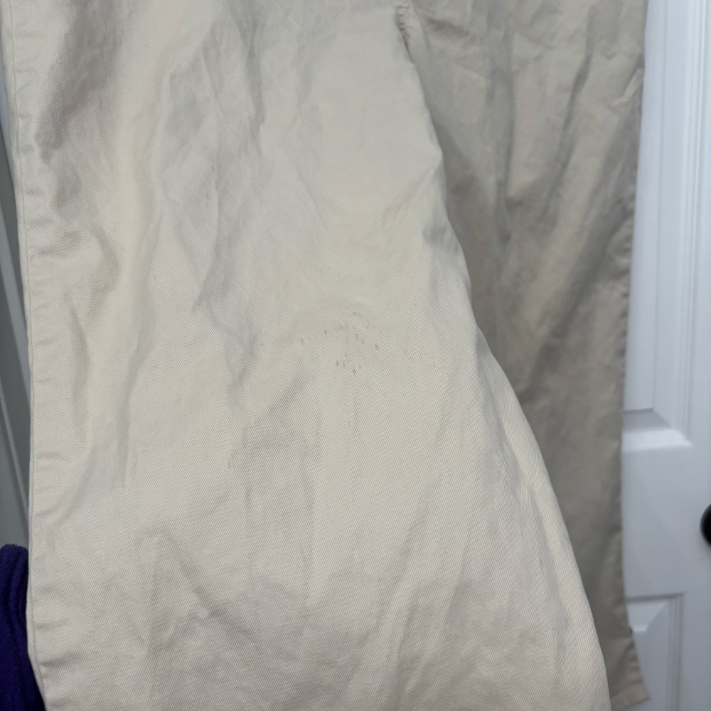 Khaki Stretch Capri Pants | Eddie Bauer 16 - Picture 5 of 10